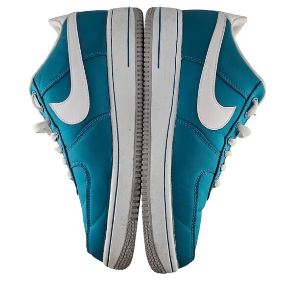 Nike Air Force 1 Low Shoes Mens Size 8 Nylon Tropical Teal White AF1 82 Casual main image 12
